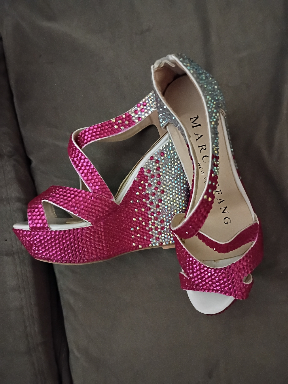Marc Defang Lori McNeill Ombre Shoes Size 37, Or 6.7 / 7 US Size